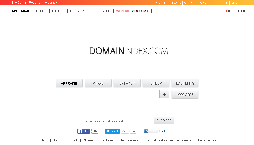 domainindex